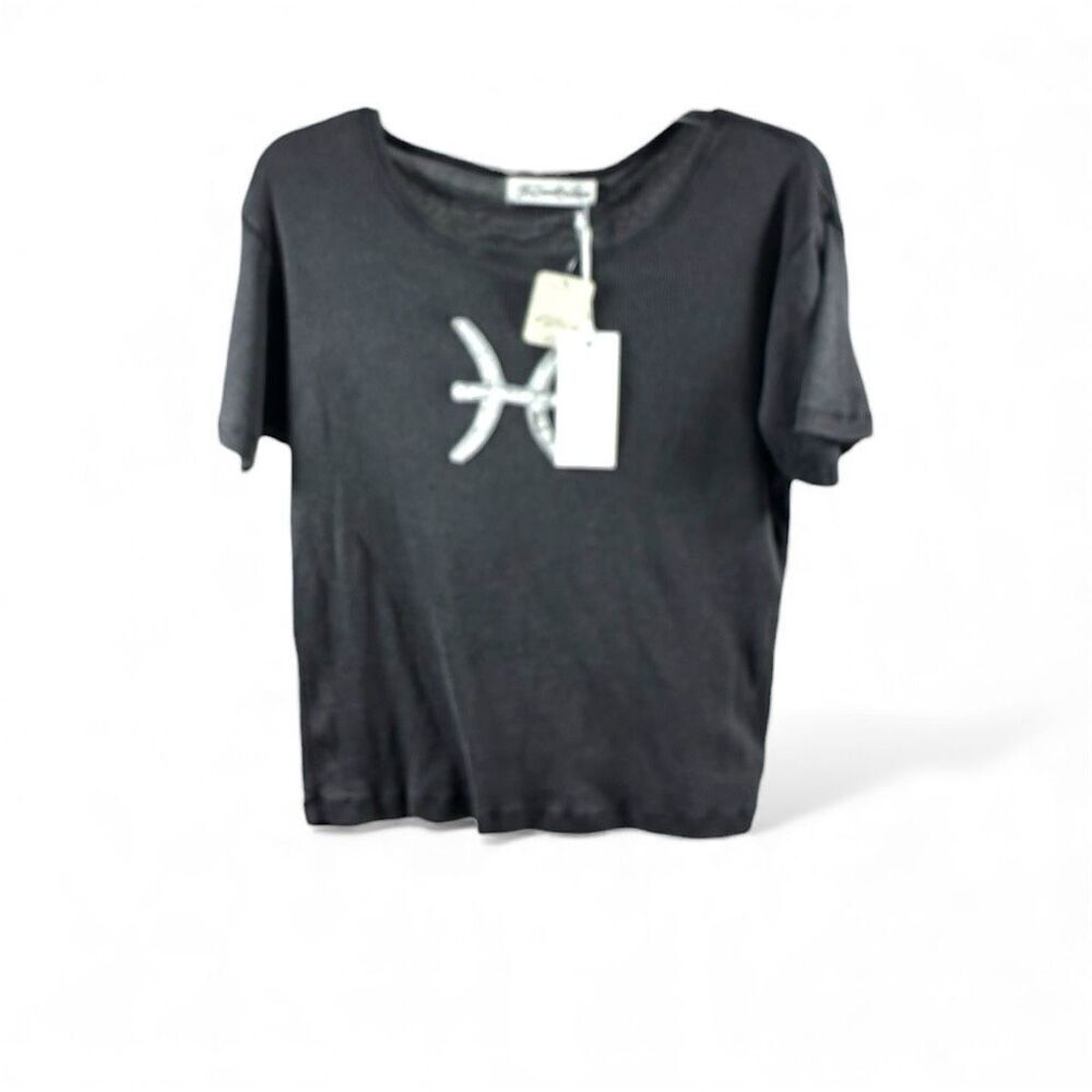 Free People by The Laundry Room NWT Collab Pisces T Shirt Size XL